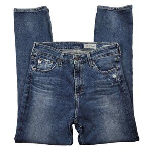 AG Adriano Goldschmied Mari High Rise Slim Straight Jeans Women's Premium Denim